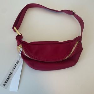 NWT Stoney Clover Lane Fanny pack in Burgundy
